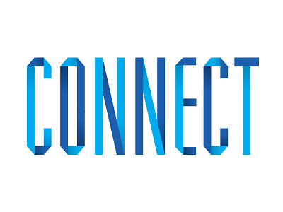 Connect Logo Concept conference connection lettering logo logo type type typography