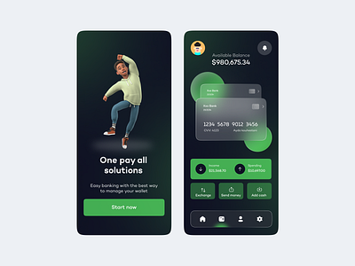 Wallet App Design app design ui ux