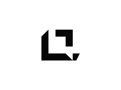 Ql Minimal Logo Design black design minimal q logo ql white