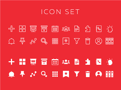 New Icon Set design fill icon icons line icon web