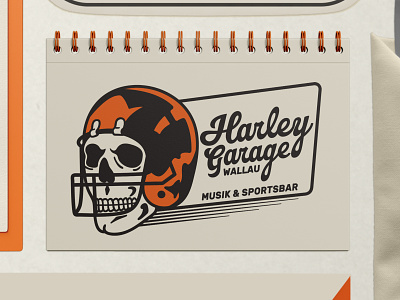 Harley Garage Logo branding corporate design design graphic design logo vector