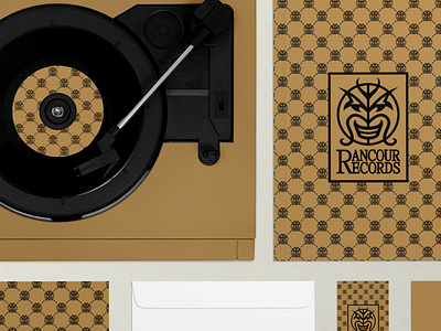 Rancour Records Corporate Design branding corporate design design graphic design logo vector