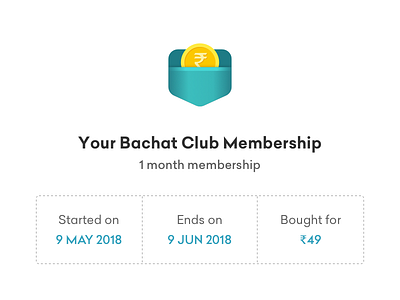 Smart Bachat Club Membership bachat clean club interaction membership minimal smart ui ux