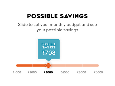 Possible Savings android app bachat branding cart clean design ecommerce grocery grofers minimal shop ui ux