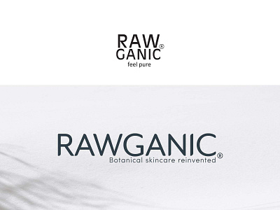 rawganic organic personal care brand identity update brand identity branding design logo organic personal care rawganic skincare