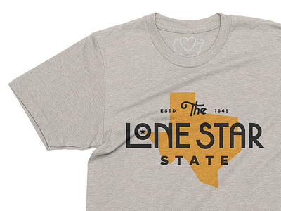 The Lone Star State 50statesapparel apparel lone star state state tshirt sun texas tshirt