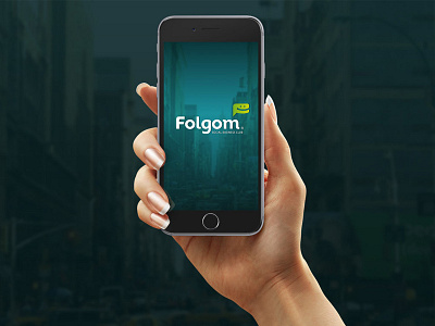 Folgom - Loading app design folgom mobile network social ui