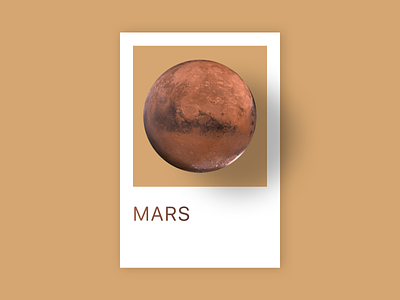 Planet Mars Photography design illustration mars planet mars planets space ui universe vector