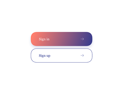 Sign in/Sign up Buttons button buttons design sign in sign up ui