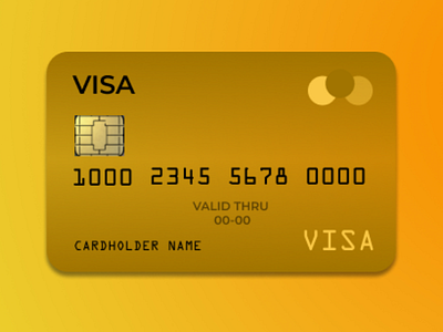 Visa Card Design... figma online payment ui ux visa visa card web design