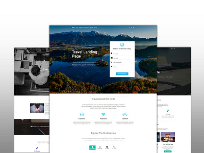 Material Design Templates by MDBootstrap on Dribbble