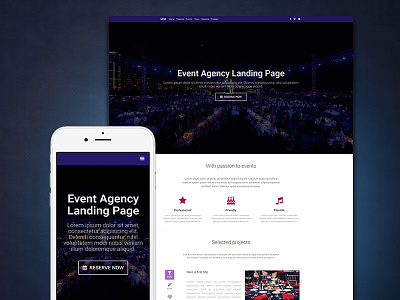 All Responsive Landing Page