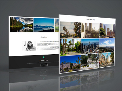 Photography Portfolio Template bootstrap css design html javascript js material design responsive template ui ux web