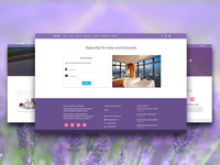 Redesigned Spa Landign Page