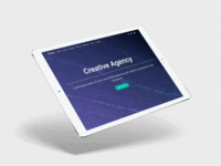 Creative Agency Landign Page - Redesigned