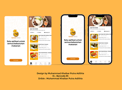 Food Delivery App aplication app food ui ux