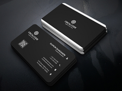 Business Card app application business card deiner ios iphone rubber slider stacks stitches