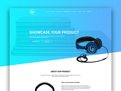 Landing Page design WIP art cultural designer mobile portfolio responsive ui ux website