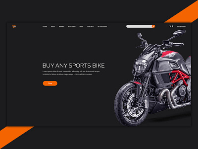 Bike bubble color creative design ducati new template trend typography ui ux