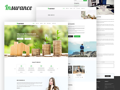 Insurance Agency UI Concept