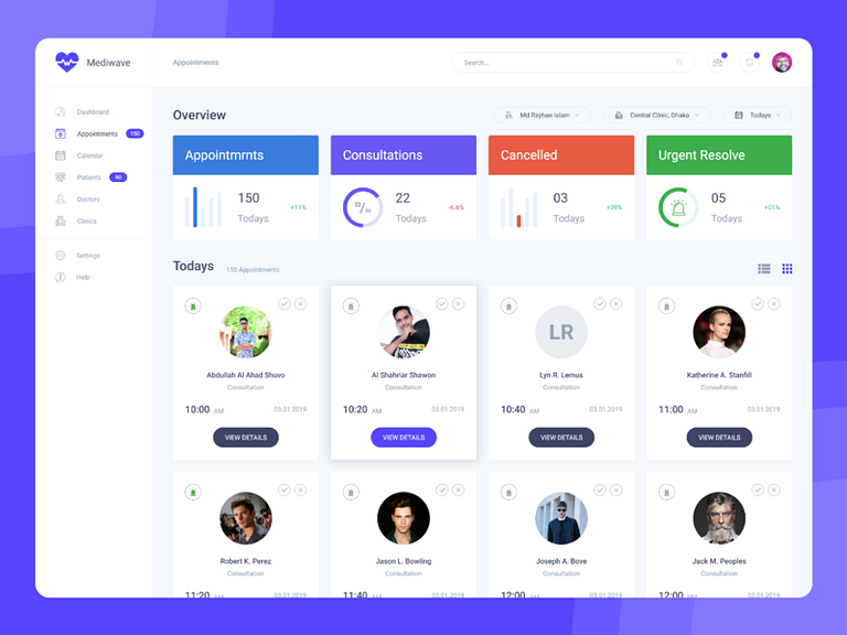 Freebie - Dashboard Design - Grid View by Shadakin Islam Sumon on Dribbble