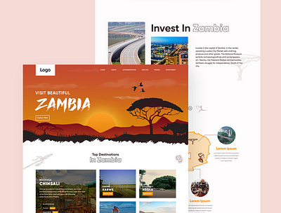 Travel Website app design graphic design ui uiux ux website design