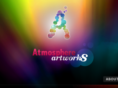 Atomospere artworks logo&website