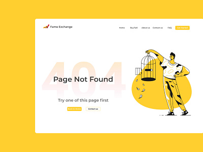 Designed a 404 error page with Figma 001 app branding dailyui design icon illustration logo ui vector