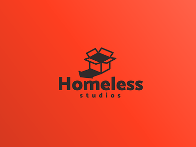 Homeless Studios design development game home homeless logo studios