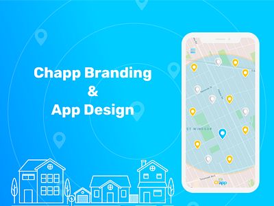 Chapp App Design branding design illustration ui ui ux design