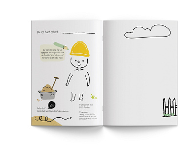 Info Brochure for Kids brochure digital illustration illustration kids photoshop