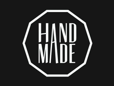 Handmade black and white handmade logo motorcycles rumblesmith