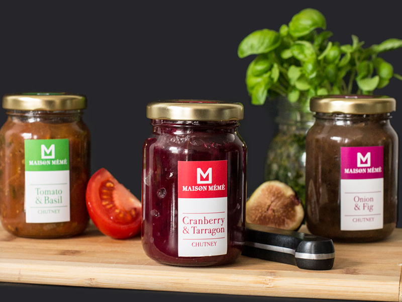 Maison Mémé Packaging cooking love passion food homemade design packaging label logo