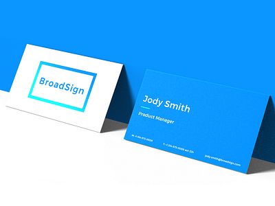 Broadsign Business Card