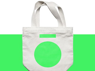 ōhm Tote Bag art bag branding circle clean design direction fun logo tote