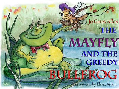 Butch the Bullfrog book book illustration childrens book illustation clipart design graphic design illustration