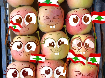 Buy Local! Support Lebanese apples
