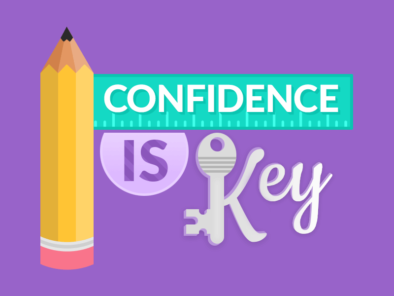 Confidence Is Key confidence gif key