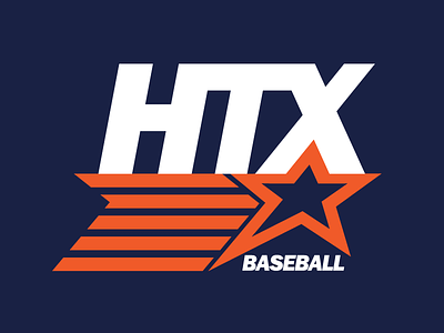 HTX Baseball apparel astros baseball houston retro sports star vintage