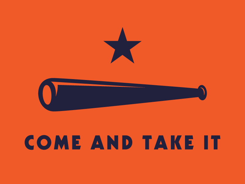 astros come and take it shirt