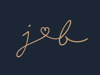 J+B Wedding Logo