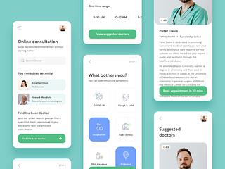 Find Therapist app concept by Maria Kosiakova on Dribbble