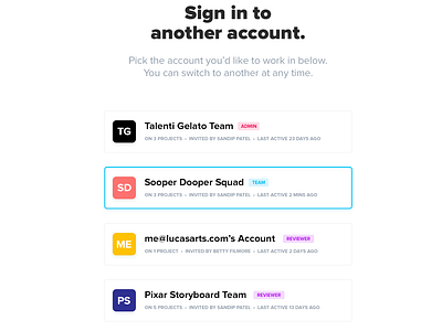 Multi-Account Support Now Available