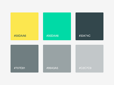 Color Pallete — Tudo Sobre Enem color descomplica elements pallete styleguide ui