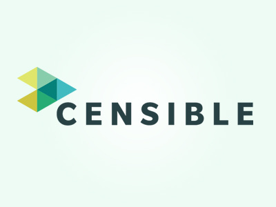 Censible Logo branding design identity logo software ux