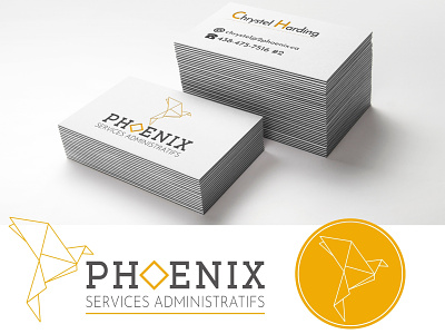 Phoenix Administrative Services / Logo design branding corporate design graphic design illustr illustration illustrator logo procreate vector