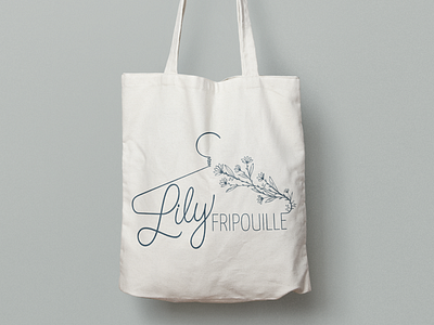 Lily Fripouille (Thrift Store) / Logo Design branding design graphic design illustration illustrator logo procreate vector