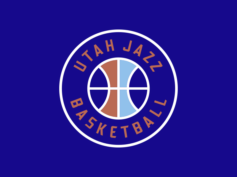 Utah Jazz - Rebrand basketball jazz nba sports utah