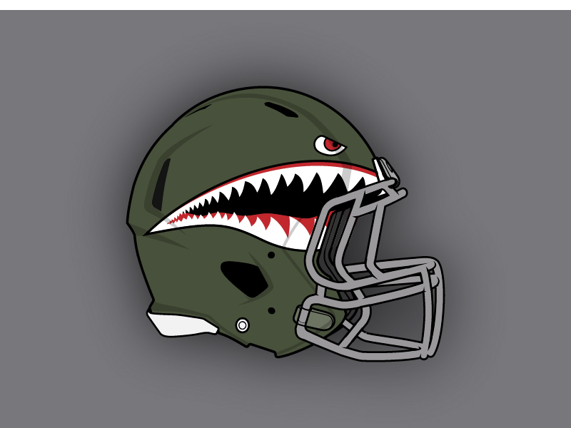 3D New York Jets Helmet · Creative Fabrica