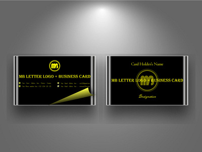 Letter Log & Business Card Template